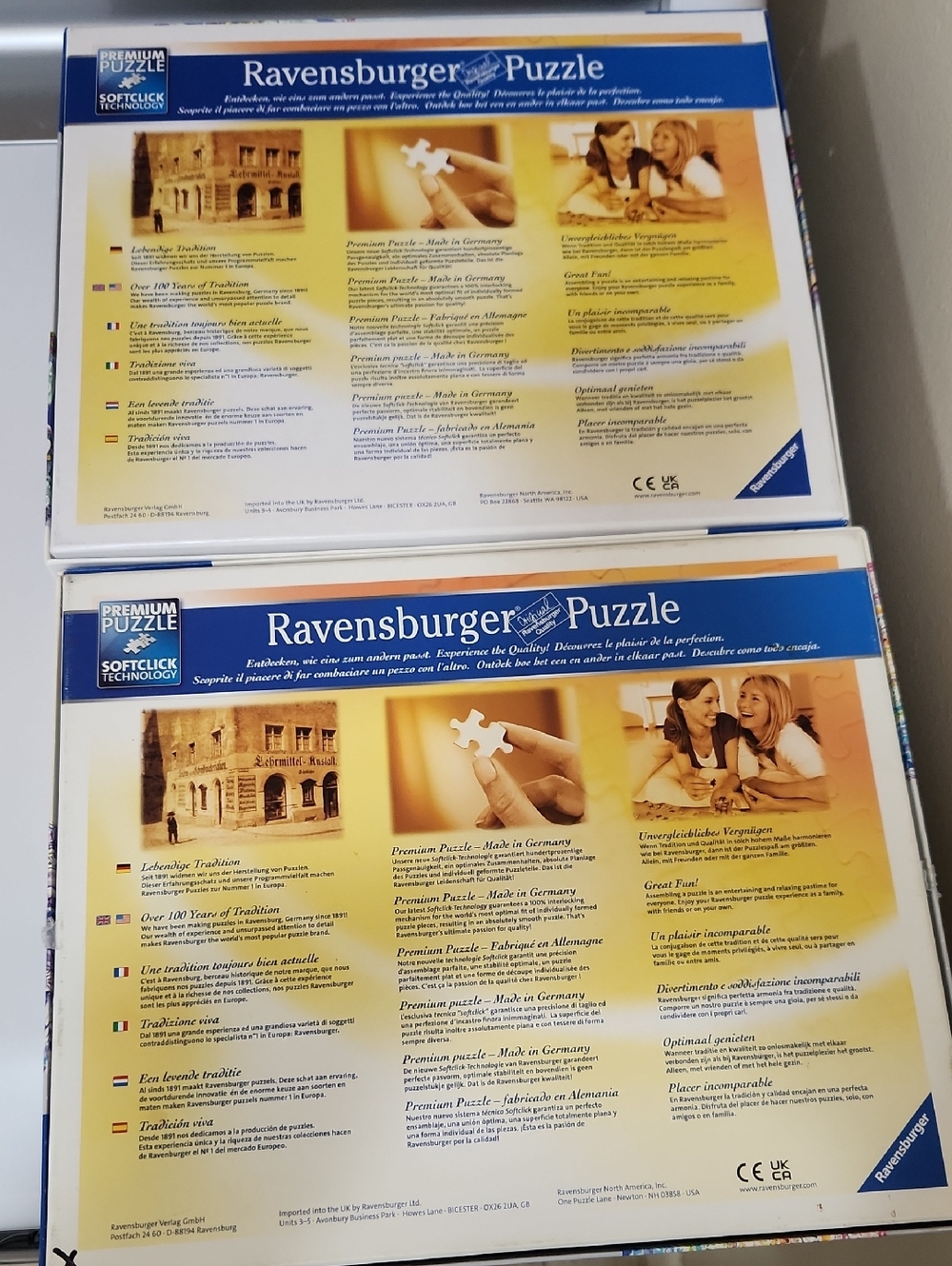2 Ravensburger 300 Pc Puzzles LARGE FORMAT Seaside Sunshine Washi Wishes Craft - Picture 9 of 11